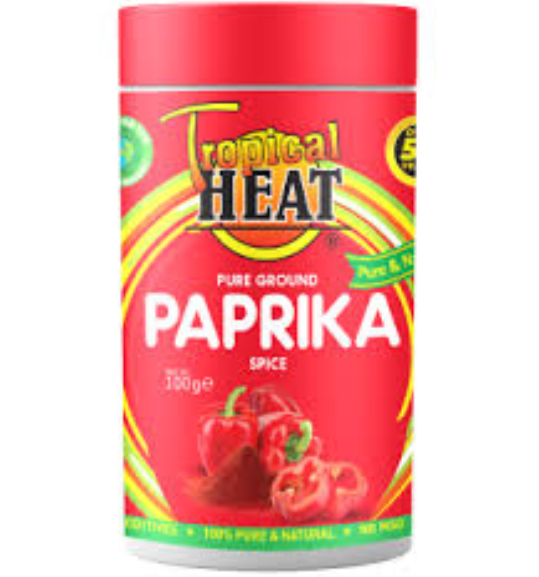 TROPICAL HEAT PAPRIKA 100G JAR